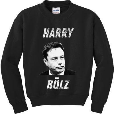 Harry Bolz Funny Meme Big Balls Viral Trending Parody Kids Sweatshirt