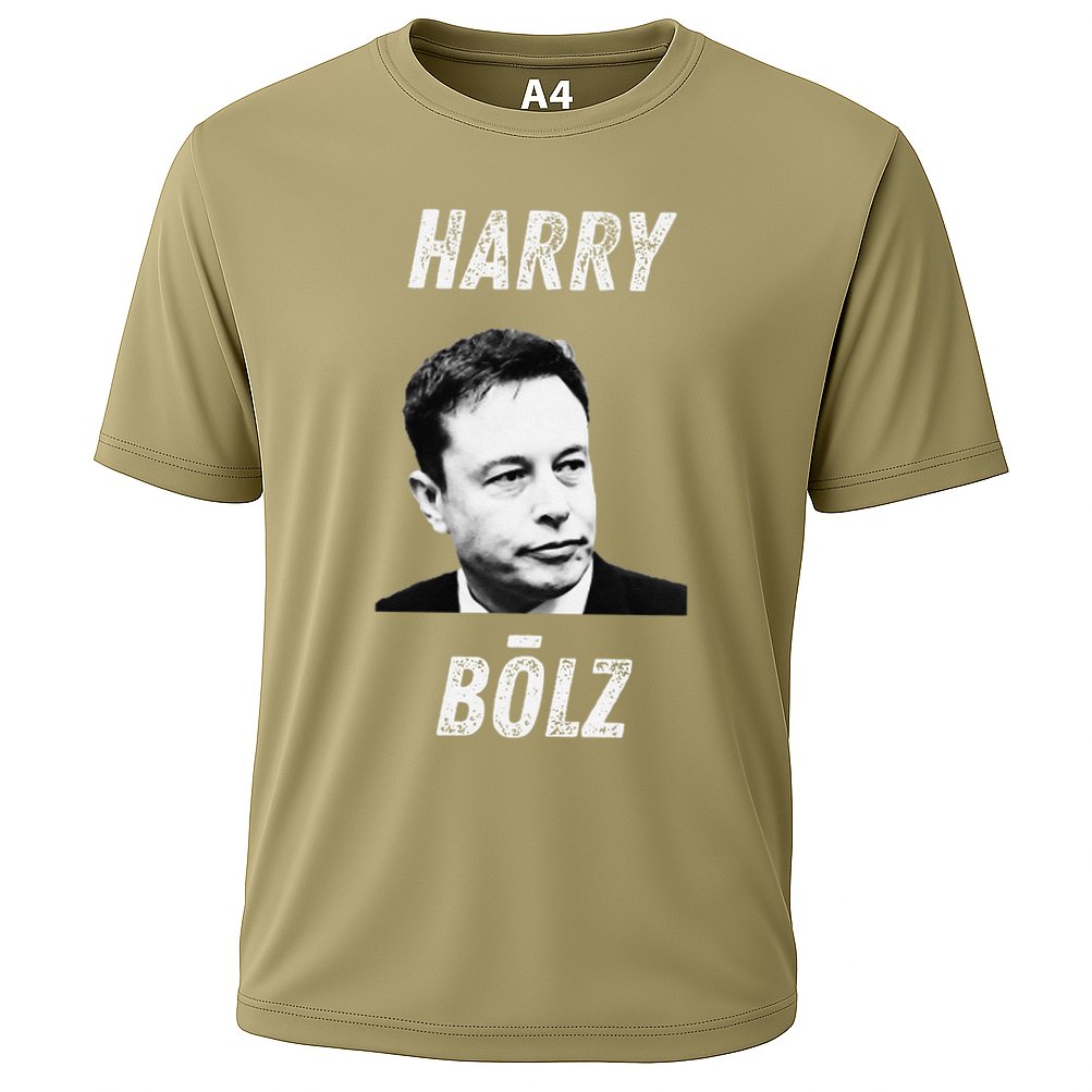 Harry Bolz Funny Meme Big Balls Viral Trending Parody Cooling Performance Crew T-Shirt