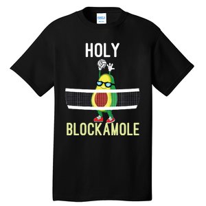 Holy Blockamole Funny Volleyball Block Avocado Teen Girl Tall T-Shirt