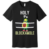 Holy Blockamole Funny Volleyball Block Avocado Teen Girl Premium T-Shirt