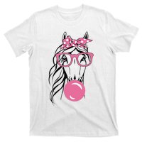 Horse Bandana For Horse Riding Horse Lover Women T-Shirt