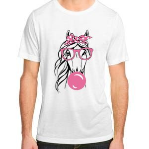 Horse Bandana For Horse Riding Horse Lover Women Adult ChromaSoft Performance T-Shirt