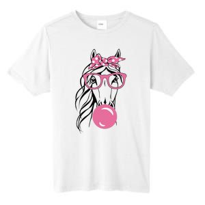 Horse Bandana For Horse Riding Horse Lover Women Tall Fusion ChromaSoft Performance T-Shirt