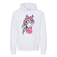 Horse Bandana For Horse Riding Horse Lover Women Premium Hoodie