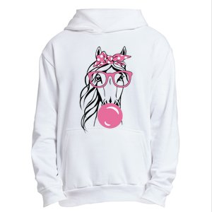 Horse Bandana For Horse Riding Horse Lover Women Urban Pullover Hoodie