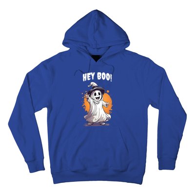 Hey Boo! Funny Halloween Ghost Costume Funny Gift Hoodie