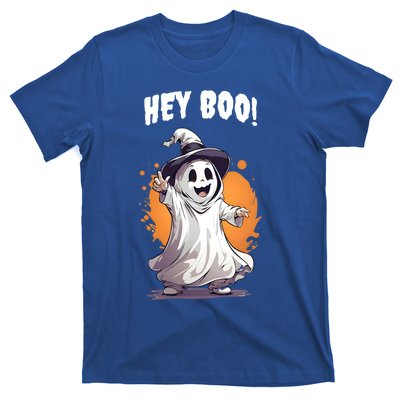 Hey Boo! Funny Halloween Ghost Costume Funny Gift T-Shirt