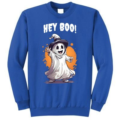 Hey Boo! Funny Halloween Ghost Costume Funny Gift Tall Sweatshirt