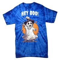 Hey Boo! Funny Halloween Ghost Costume Funny Gift Tie-Dye T-Shirt