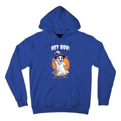 Hey Boo! Funny Halloween Ghost Costume Funny Gift Tall Hoodie