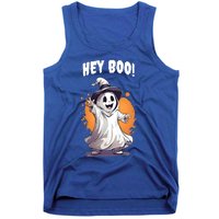 Hey Boo! Funny Halloween Ghost Costume Funny Gift Tank Top