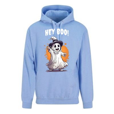 Hey Boo! Funny Halloween Ghost Costume Funny Gift Unisex Surf Hoodie