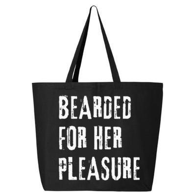 Humor Bearded for Her Pleasure Naughty Dirty Jokes 25L Jumbo Tote