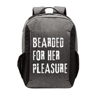 Humor Bearded for Her Pleasure Naughty Dirty Jokes Vector Backpack