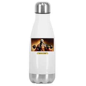 History Buff Funny George Washington Stainless Steel Insulated Water Bottle