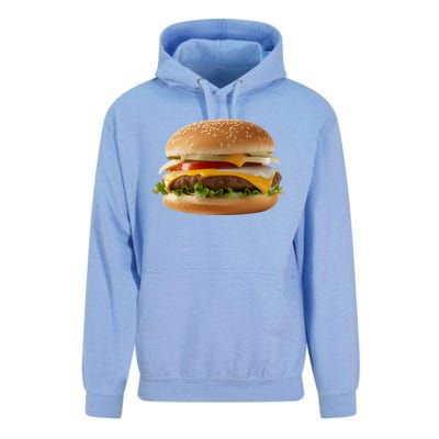 Hamburger Burger Food Day Buns Cheeseburger Grilling Outdoor Cool Gift Unisex Surf Hoodie