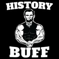 History Buff Funny Abraham Lincoln Weightlifting Cooling Performance Crew T-Shirt