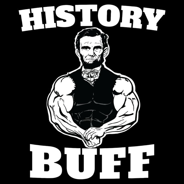 History Buff Funny Abraham Lincoln Weightlifting Cooling Performance Crew T-Shirt