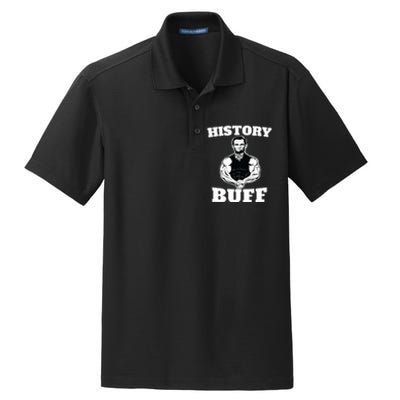 History Buff Funny Abraham Lincoln Weightlifting Dry Zone Grid Polo