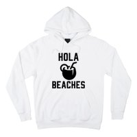 Hola Beaches Funny Drinking Beach Vacation Hoodie