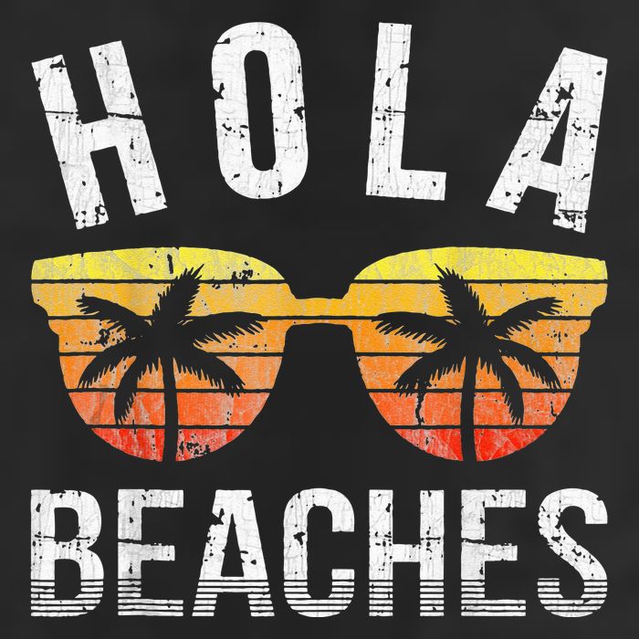 Hola Beaches Funny Beach Vacation Cool Comfort Performance Bucket Hat
