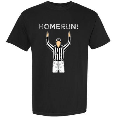 Homerun Baseball Football Garment-Dyed Heavyweight T-Shirt