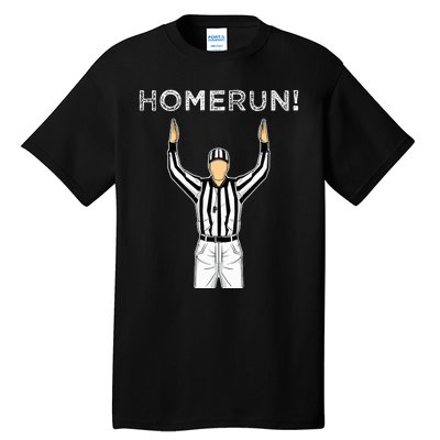 Homerun Baseball Football Tall T-Shirt