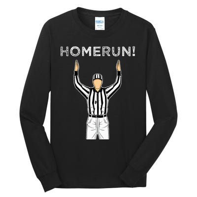 Homerun Baseball Football Tall Long Sleeve T-Shirt