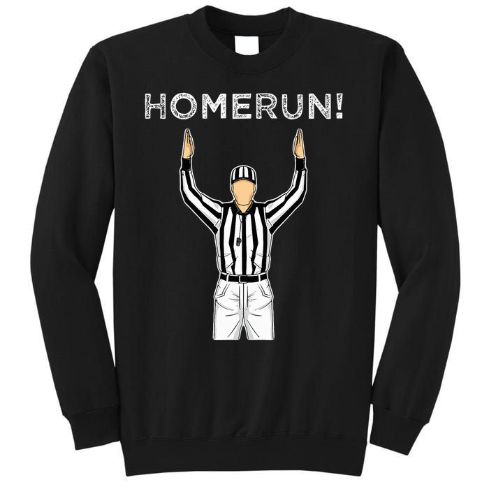 Homerun Baseball Football Tall Sweatshirt