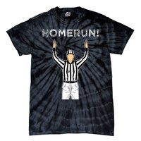 Homerun Baseball Football Tie-Dye T-Shirt