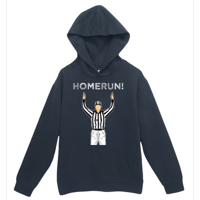 Homerun Baseball Football Urban Pullover Hoodie