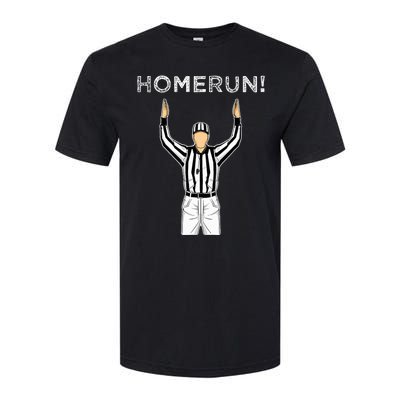 Homerun Baseball Football Softstyle CVC T-Shirt