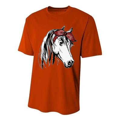 Horse Bandana For Equestrian Horseback Riding Performance Sprint T-Shirt