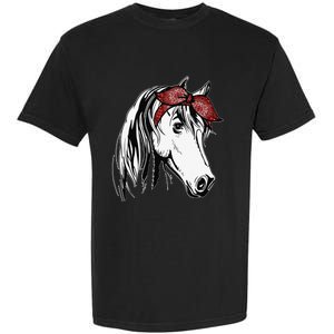 Horse Bandana For Equestrian Horseback Riding Garment-Dyed Heavyweight T-Shirt