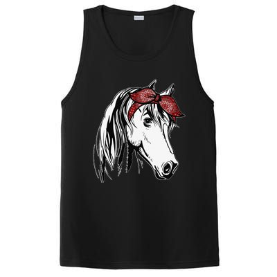 Horse Bandana For Equestrian Horseback Riding PosiCharge Competitor Tank