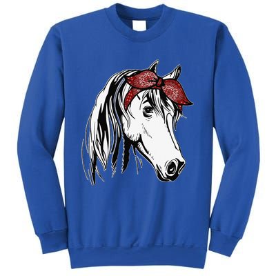 Horse Bandana For Equestrian Horseback Riding Sweatshirt