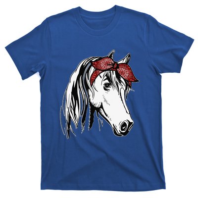 Horse Bandana For Equestrian Horseback Riding T-Shirt