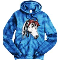 Horse Bandana For Equestrian Horseback Riding Tie Dye Hoodie