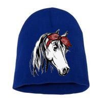 Horse Bandana For Equestrian Horseback Riding Short Acrylic Beanie