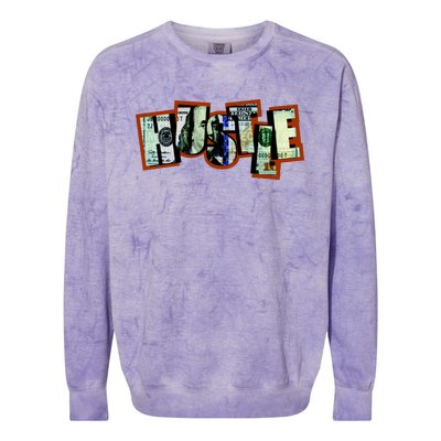 Hustle Ben Franklin Colorblast Crewneck Sweatshirt