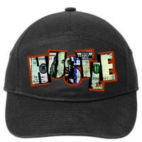 Hustle Ben Franklin 7-Panel Snapback Hat