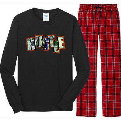 Hustle Ben Franklin Long Sleeve Pajama Set