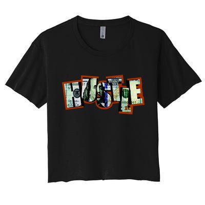 Hustle Ben Franklin Crop Top