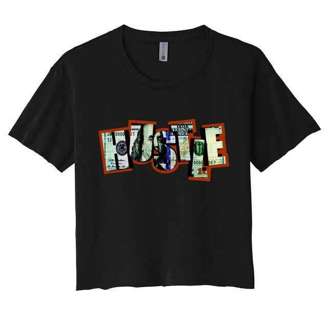Hustle Ben Franklin Crop Top