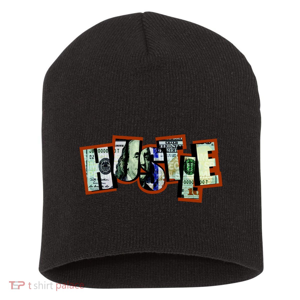 Hustle Ben Franklin Short Acrylic Beanie