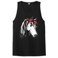 Horse Bandana For Equestrian Horseback Riding Horse Lover PosiCharge Competitor Tank