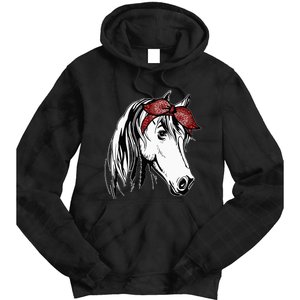 Horse Bandana for Equestrian Horseback Riding Horse Lover Tie Dye Hoodie