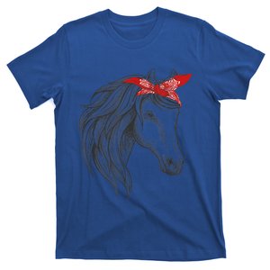 Horse Bandana For Horseback Riding Horse Lover Gift T-Shirt