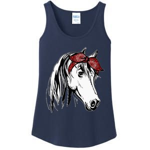 Horse Bandana For Equestrian Horseback Riding Horse Lover Ladies Essential Tank