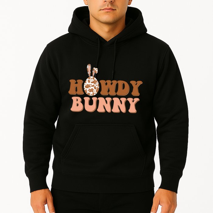 Howdy Bunny Funny Cute Cowboy Cowgirl Easter Hoodie